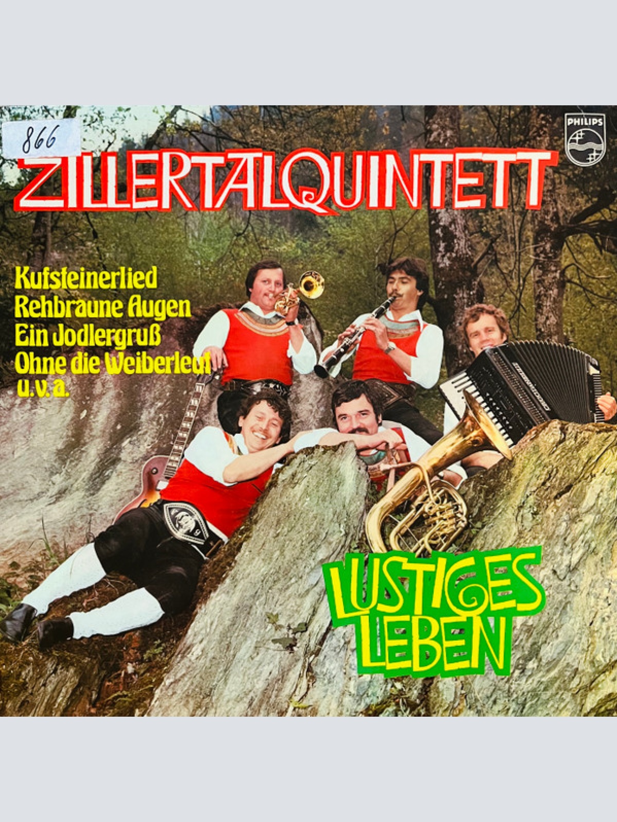 Vinyl / Zillertalquintett* - Lustiges Leben