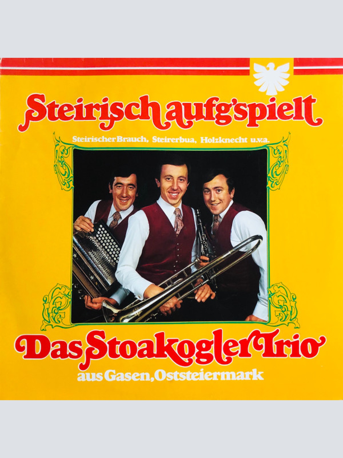 Vinyl / Das Stoakogler Trio* - Steirisch Aufg'spielt