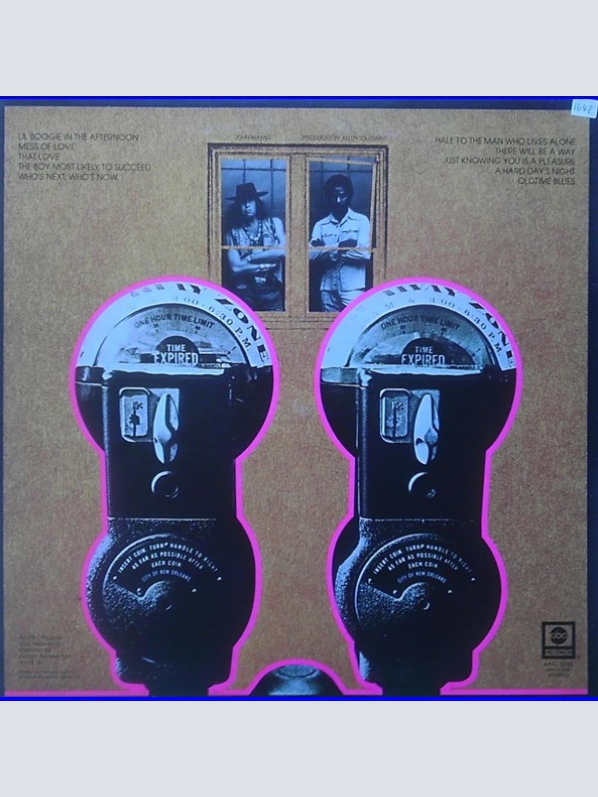 Vinyl / John Mayall - Notice To Appear