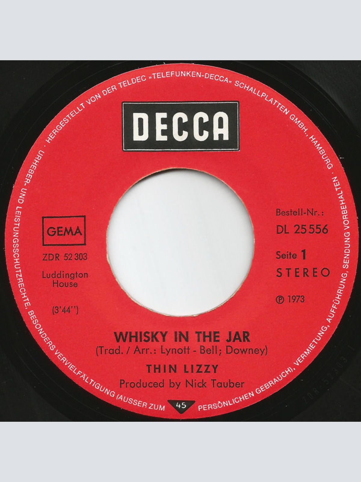 Vinyl / Thin Lizzy - Whisky In The Jar