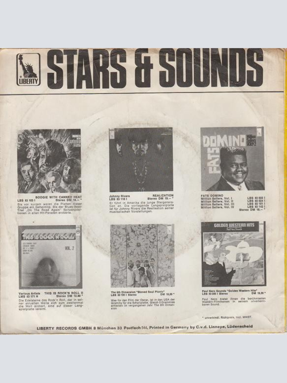 Vinyl / Canned Heat - Time Was