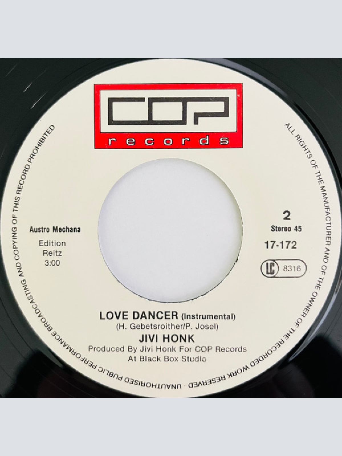 Vinyl / Jivi Honk - Nothing You Can Do