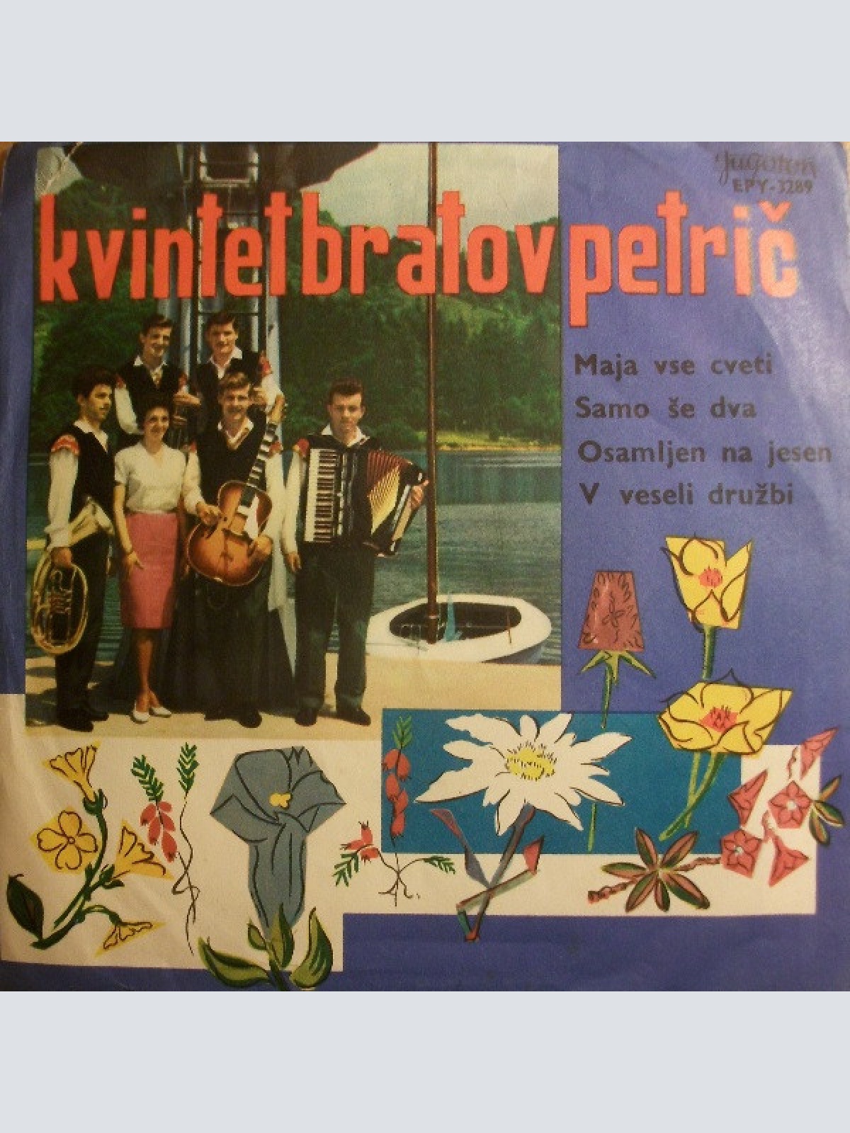 Vinyl / Kvintet Bratov Petrič* - Maja Vse Cveti