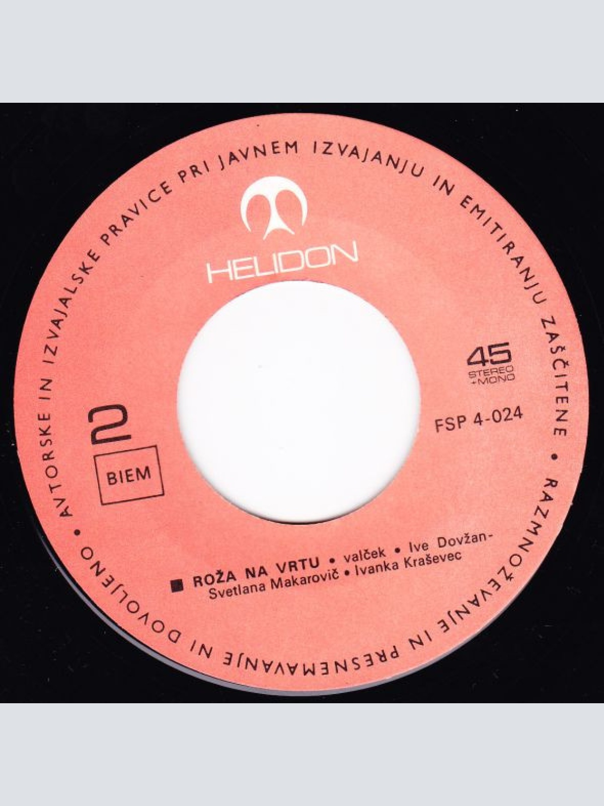 Vinyl / Ansambel Mihe Dovžana - Zaljubljeni Sprevodnik