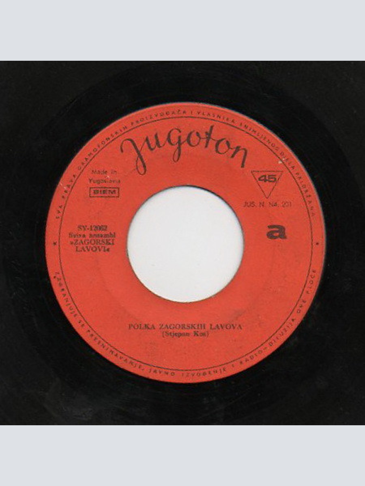 Vinyl / Zagorski Lavovi - Polka Zagorskih Lavova / Marica