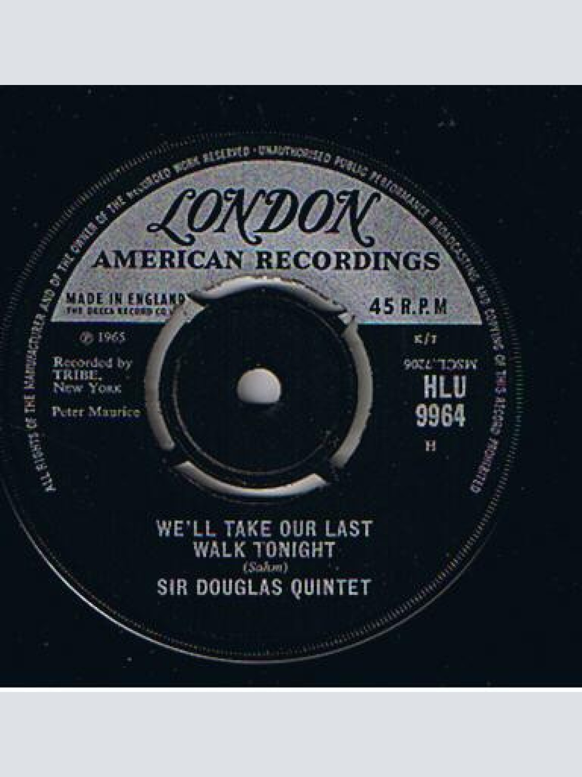 Vinyl / Sir Douglas Quintet - She's About A Mover