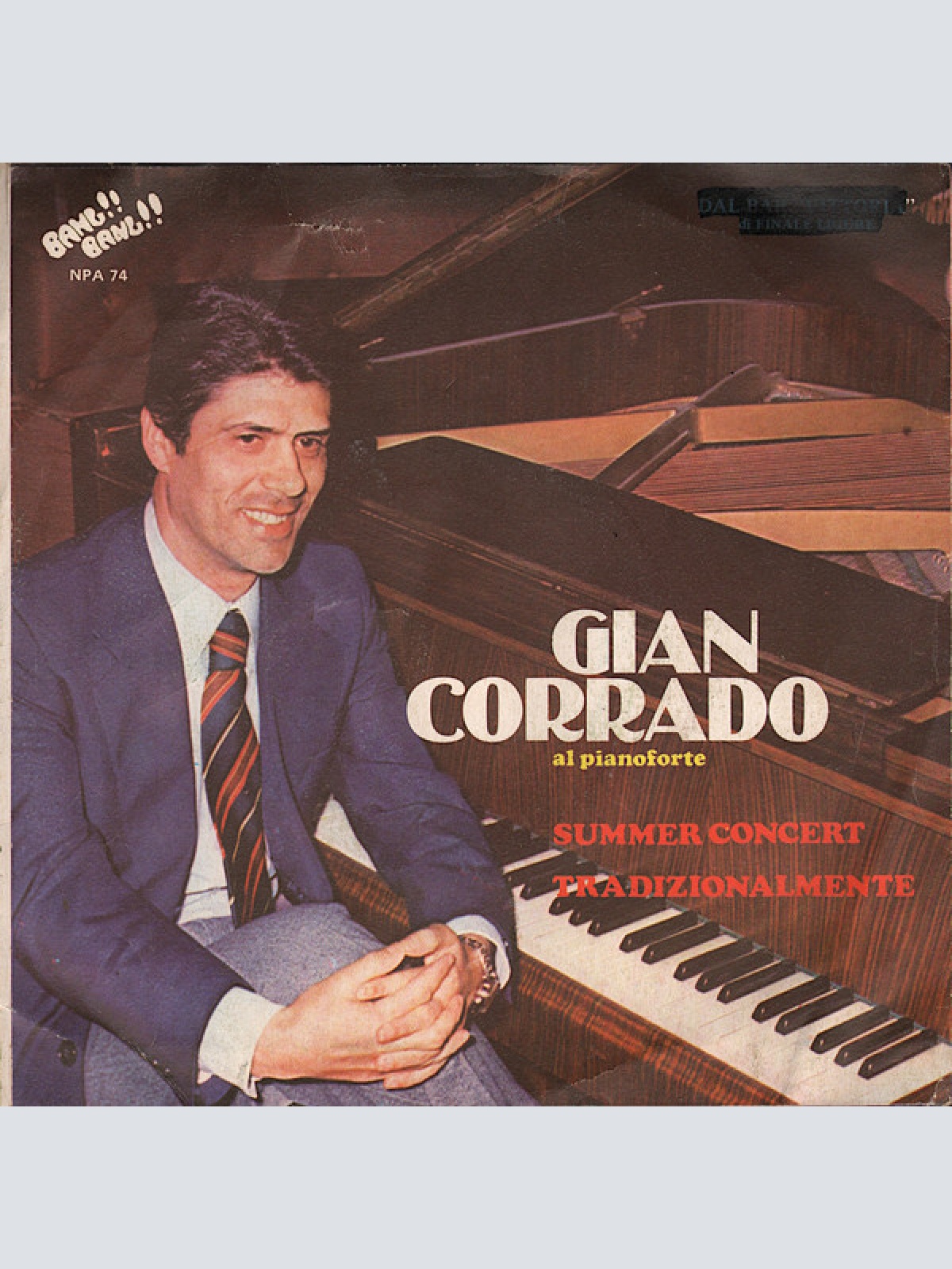 Vinyl / Gian Corrado* - Summer Concert / Tradizionalmente