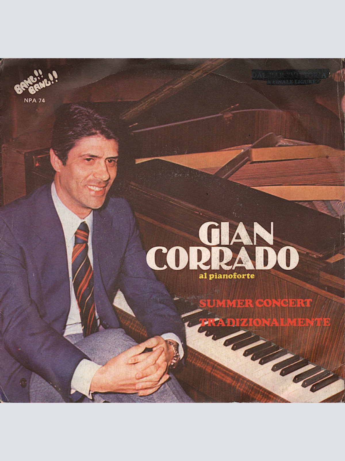 Vinyl / Gian Corrado* - Summer Concert / Tradizionalmente