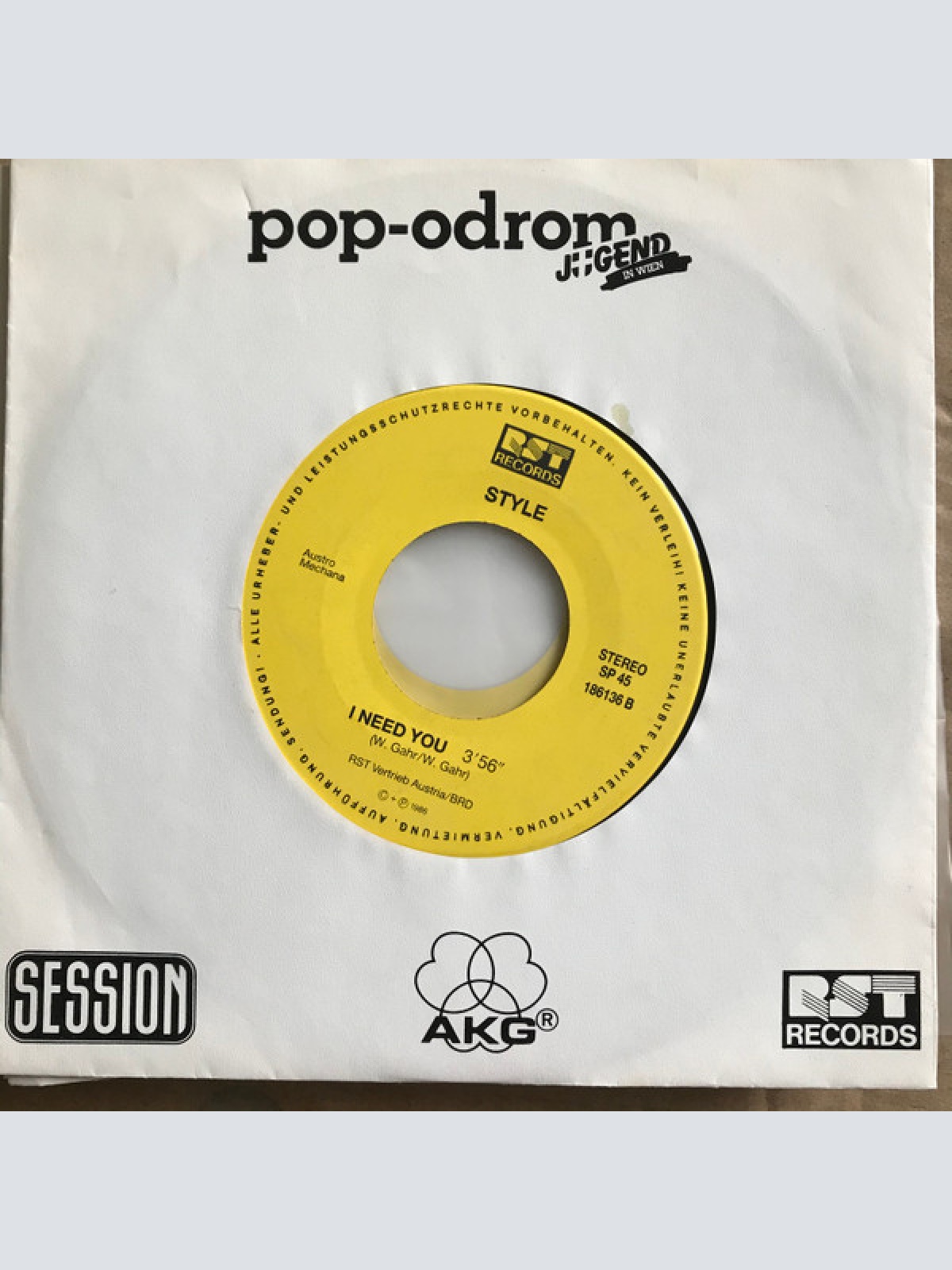 Vinyl / Style (15) - I've Been Watching You / I Need You