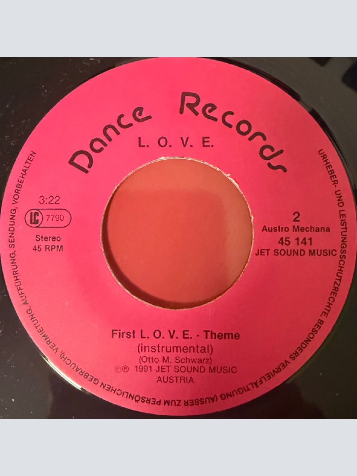 Vinyl / L.O.V.E. - I Want You To Love Me