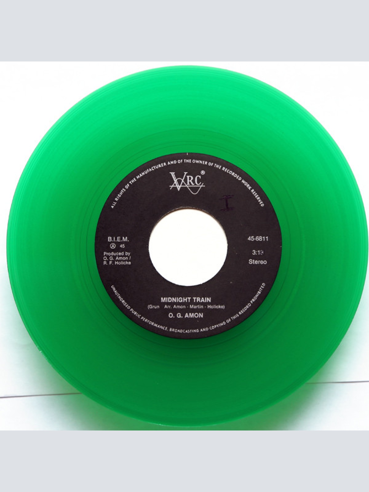 Vinyl / Otto Amon And His Guitar* - Midnight-Train