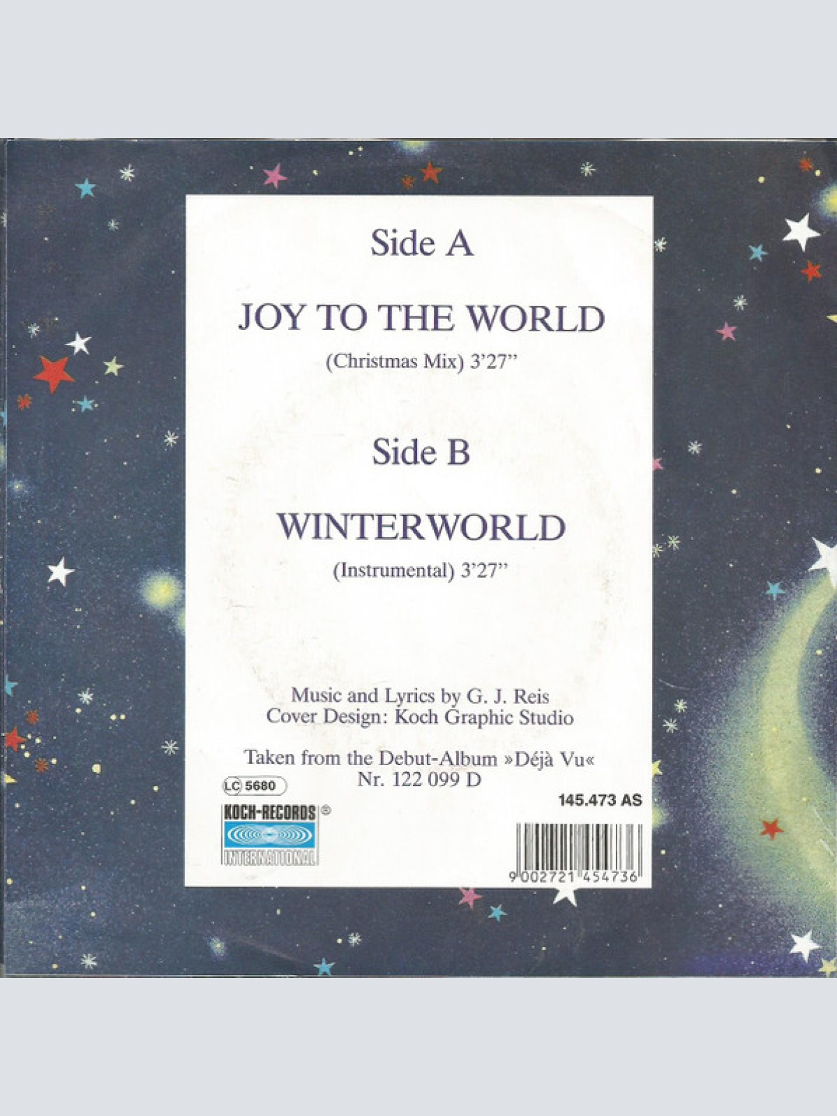 Vinyl / Déjà Vu (5) - Joy To The World (Christmas Mix)