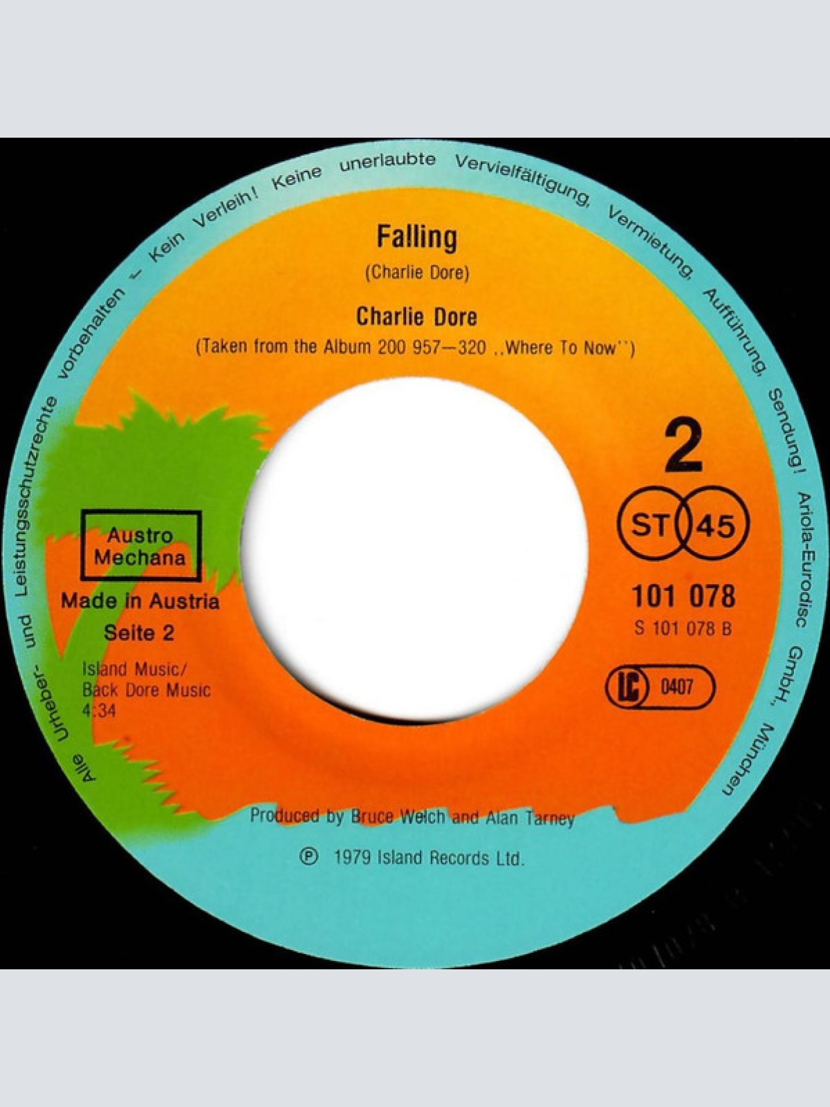 Vinyl / Charlie Dore - Pilot Of The Airwaves