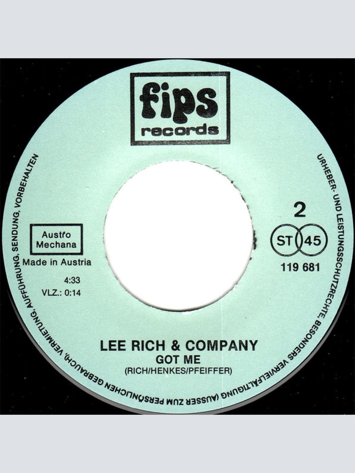 Vinyl / Lee Rich & Company - Lady Bird