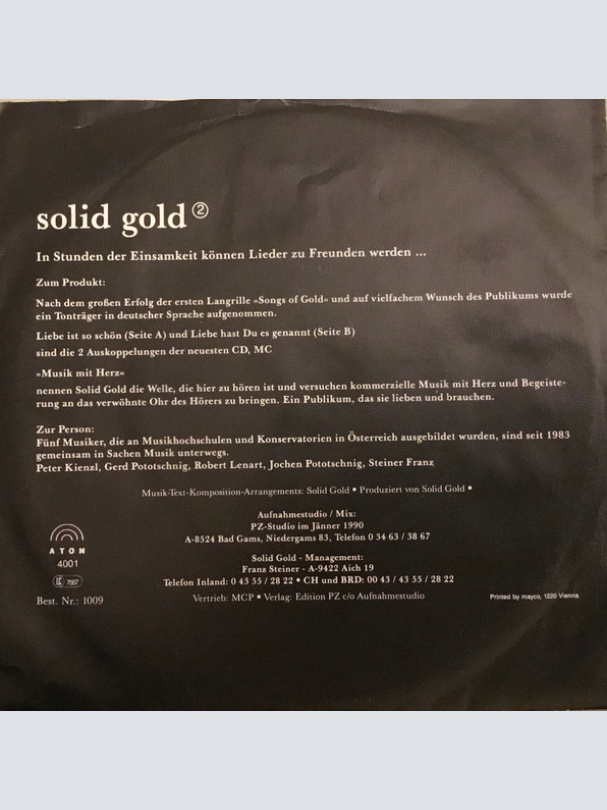 Vinyl / Solid Gold (5) - Liebe Ist So Schön