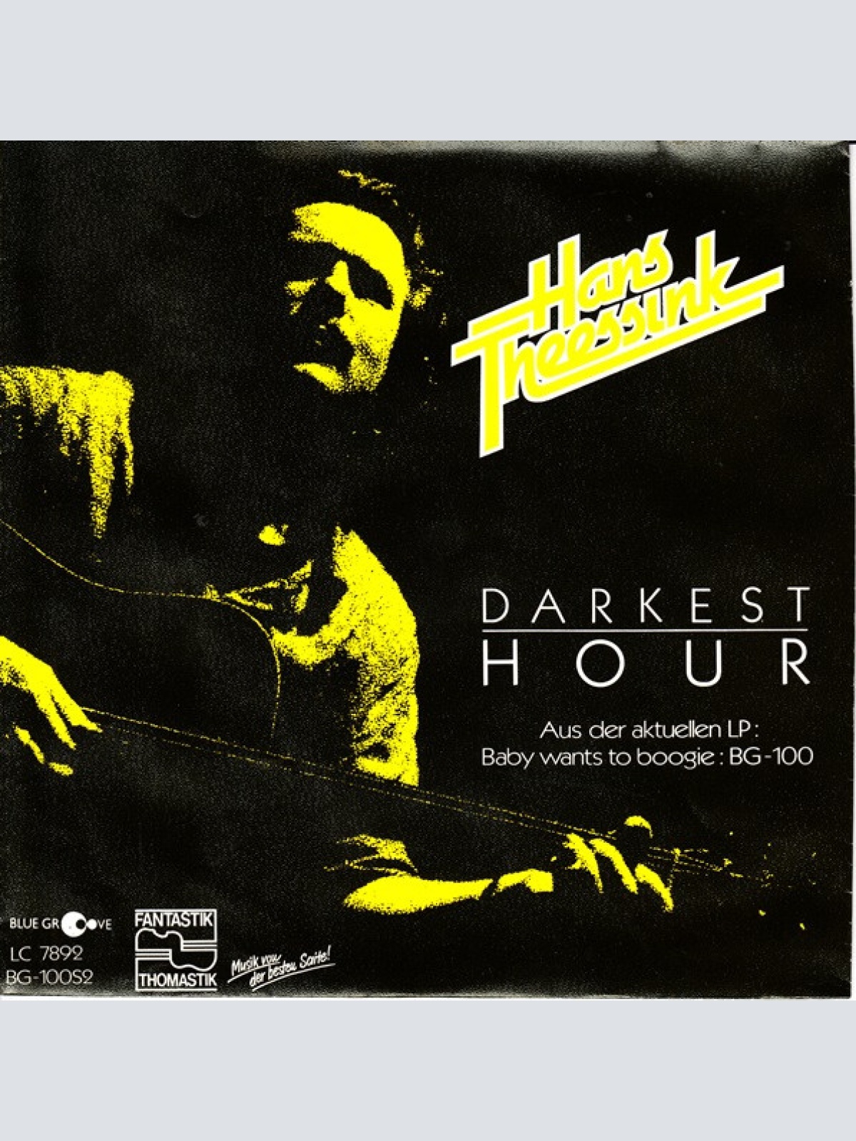 Vinyl / Hans Theessink - Darkest Hour