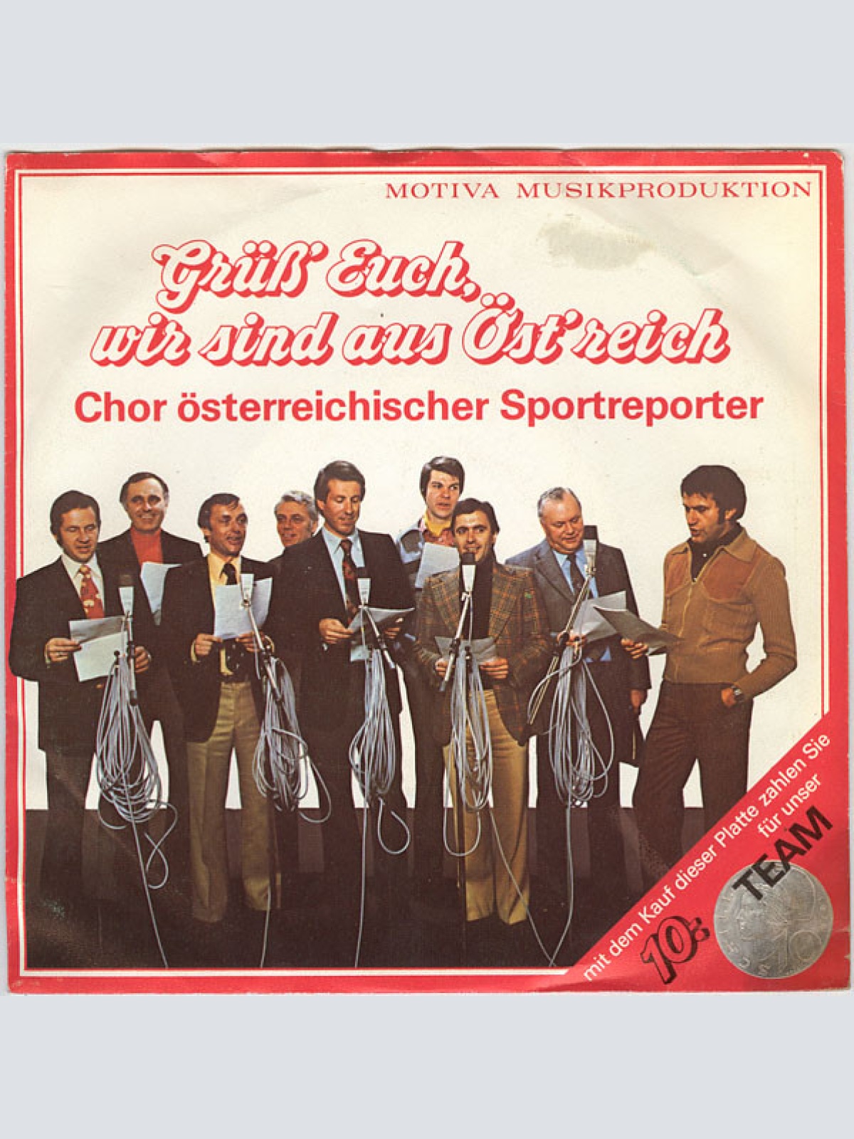 Vinyl / Chor Österreichischer Sportreporter - Grüß' Euch, Wir Sind Aus Öst'reich