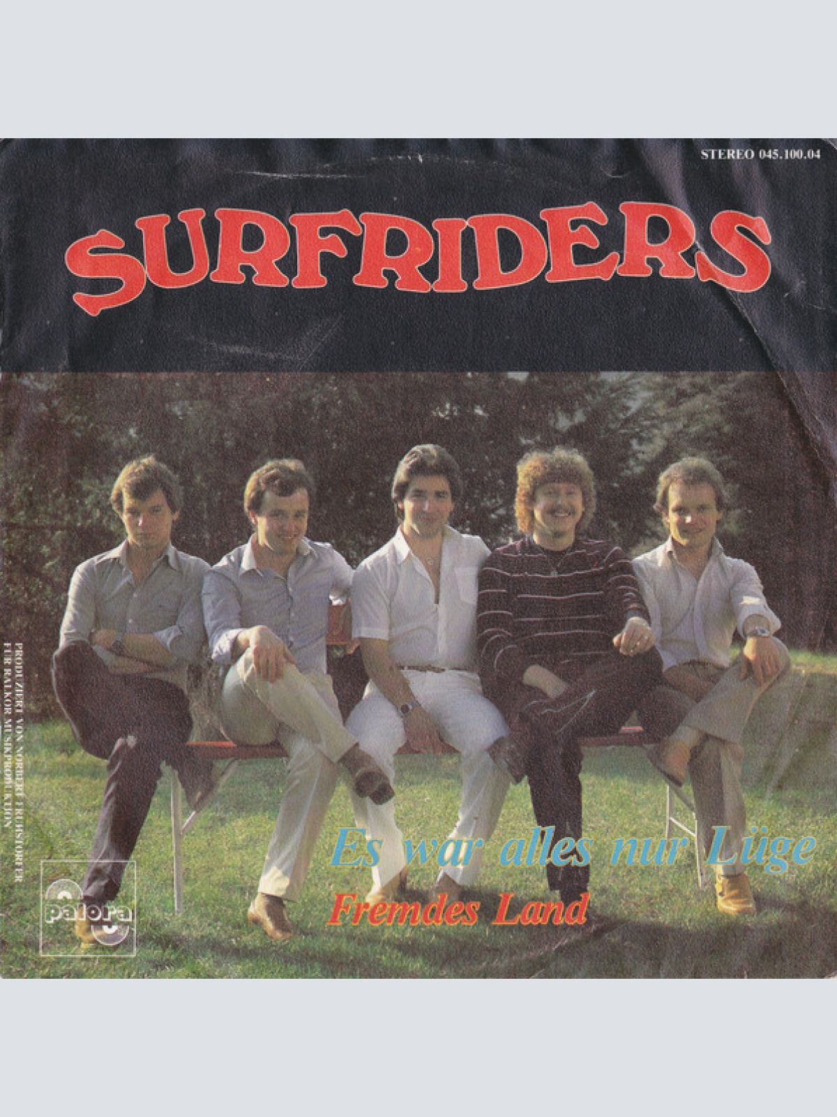 Vinyl / Surfriders - Es War Alles Nur Lüge