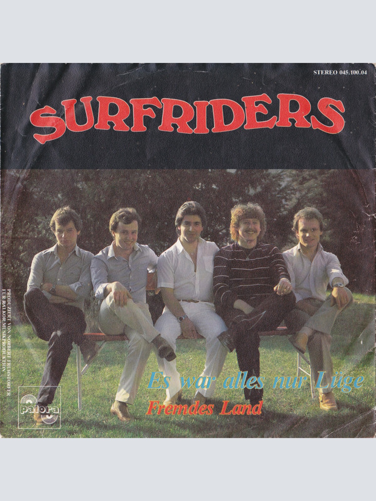 Vinyl / Surfriders - Es War Alles Nur Lüge