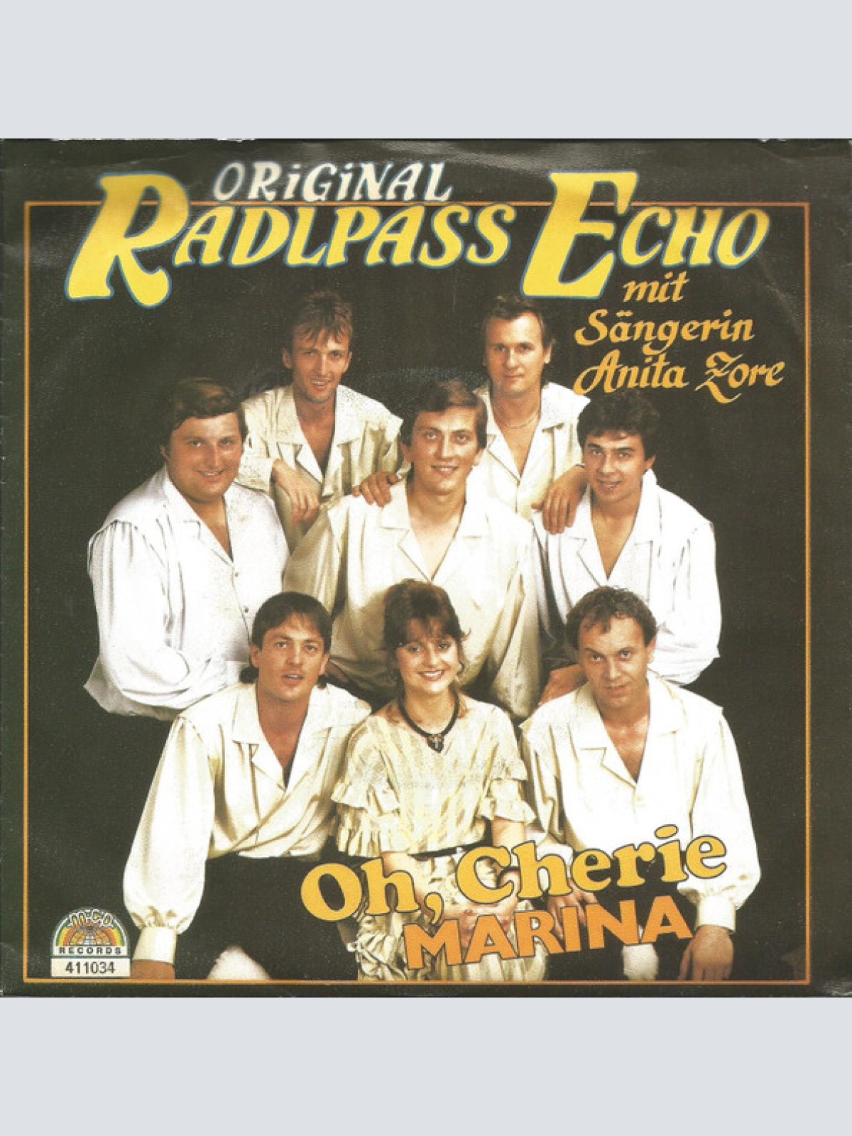 Vinyl / Original Radlpass Echo Mit Sängerin Anita Zore - Oh, Cherie / Marina