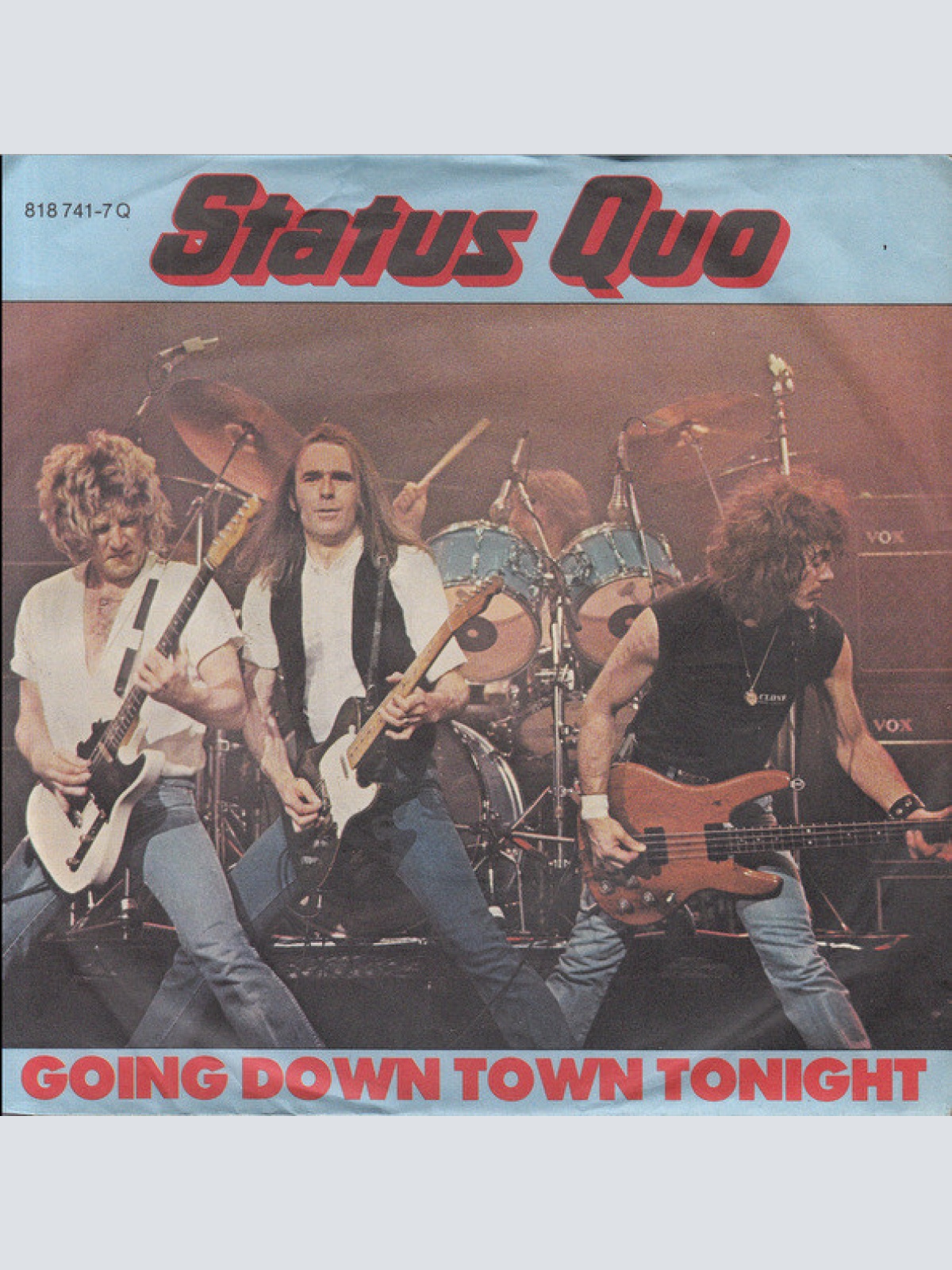 Vinyl / Status Quo - Going Down Town Tonight