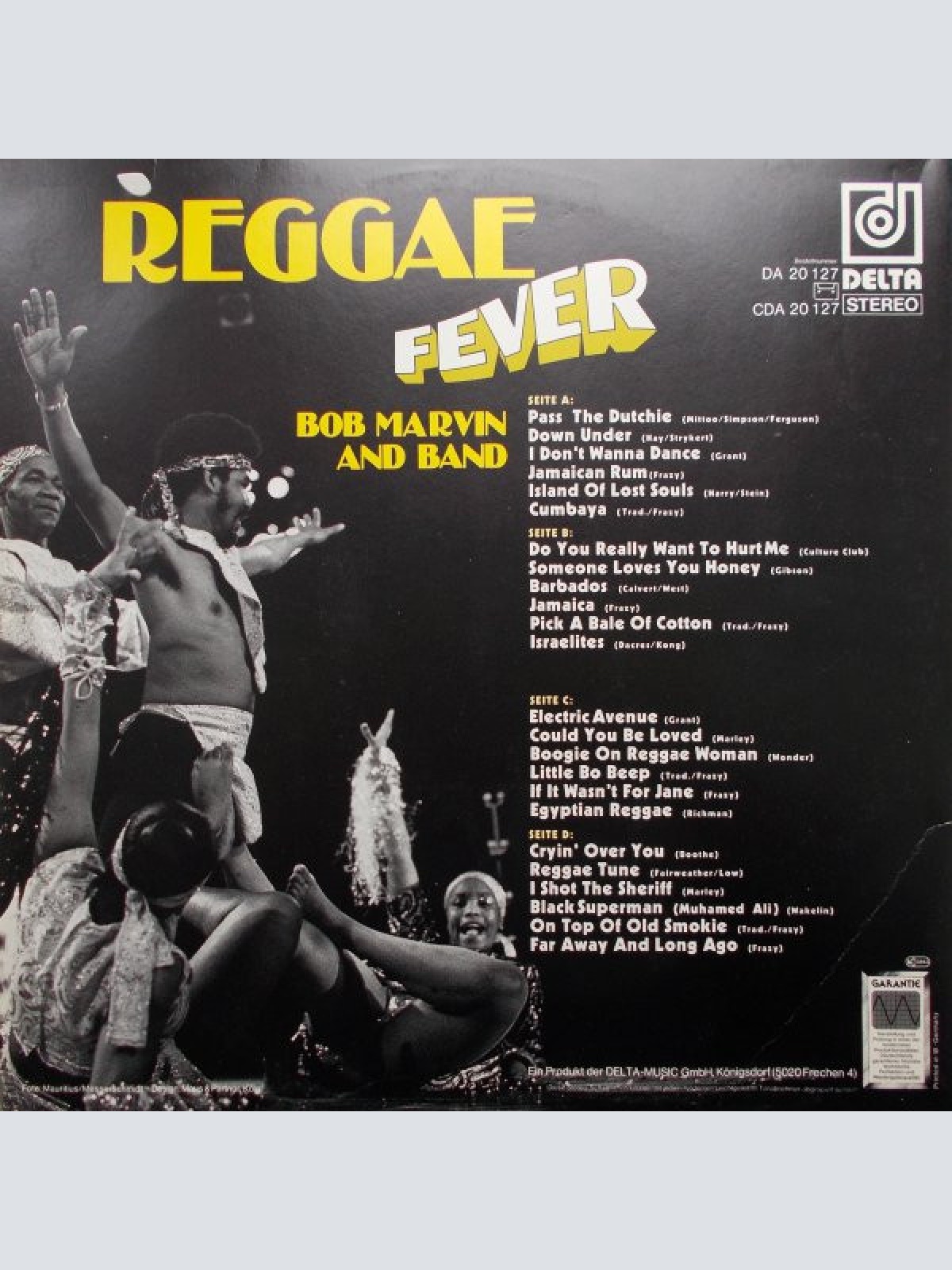 Vinyl / Bob Marvin And Band - Reggae Fever