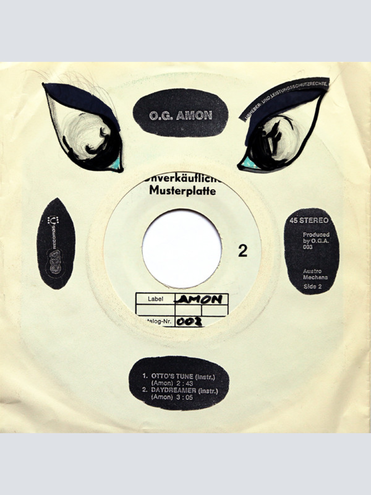 Vinyl / Otto Amon And His Guitar* - Daydreamer