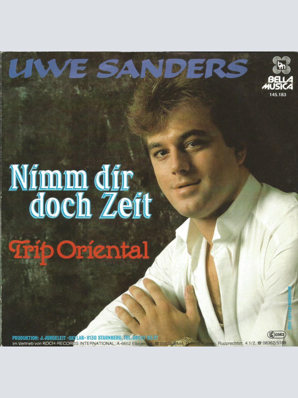 Vinyl / Uwe Sanders - Nimm Dir Doch Zeit / Trip Oriental