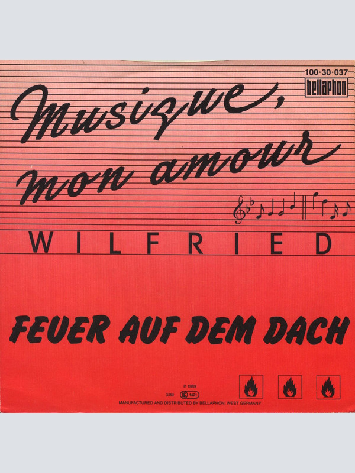 Vinyl / Wilfried - Musique Mon Amour