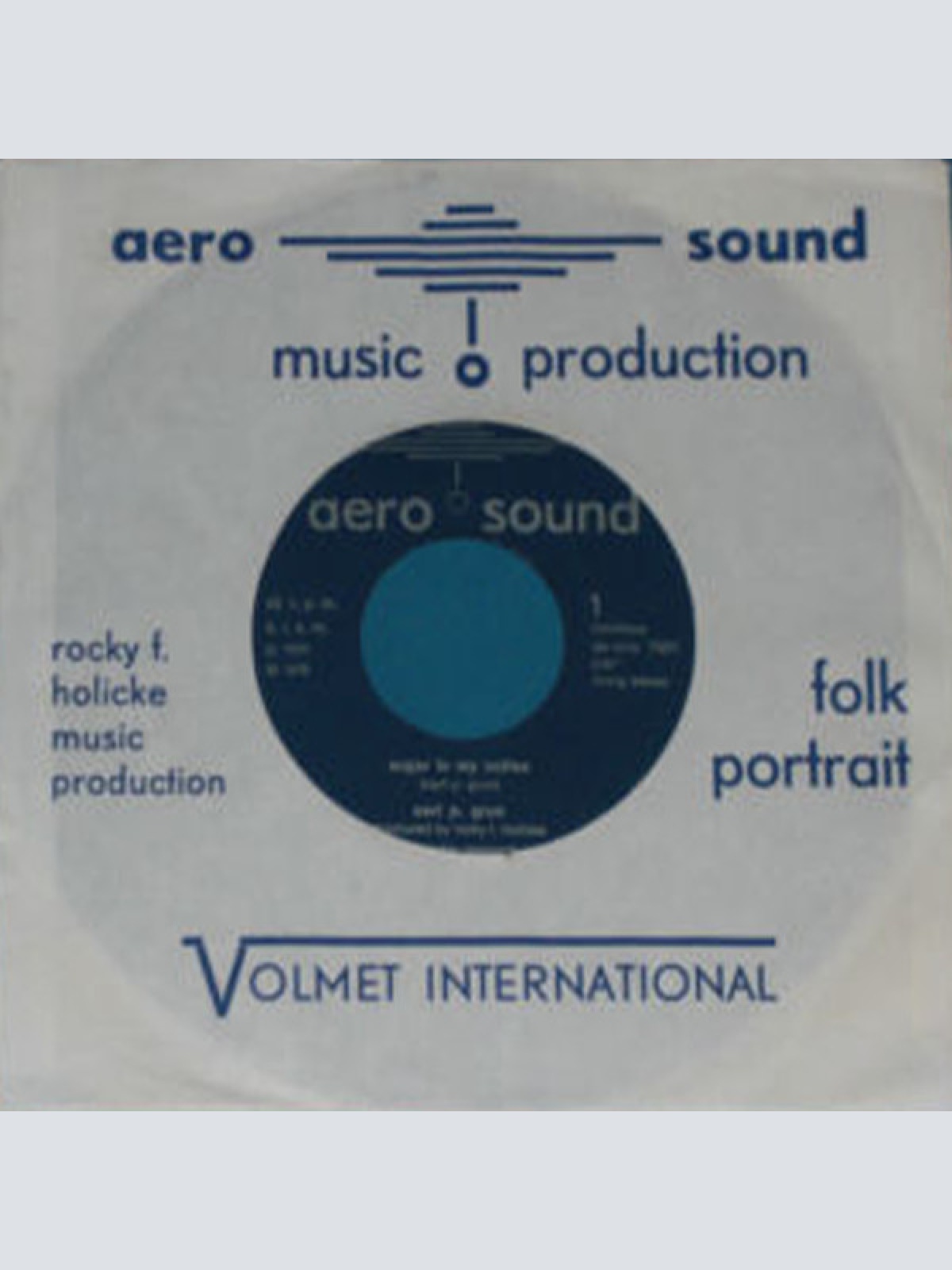 Vinyl / Carl P. Grun - Sugar In My Coffee / Rosie