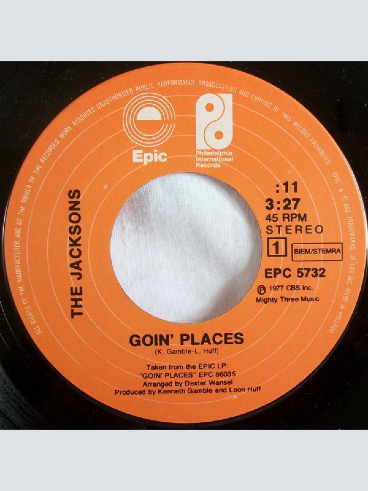 Vinyl / The Jacksons - Goin' Places