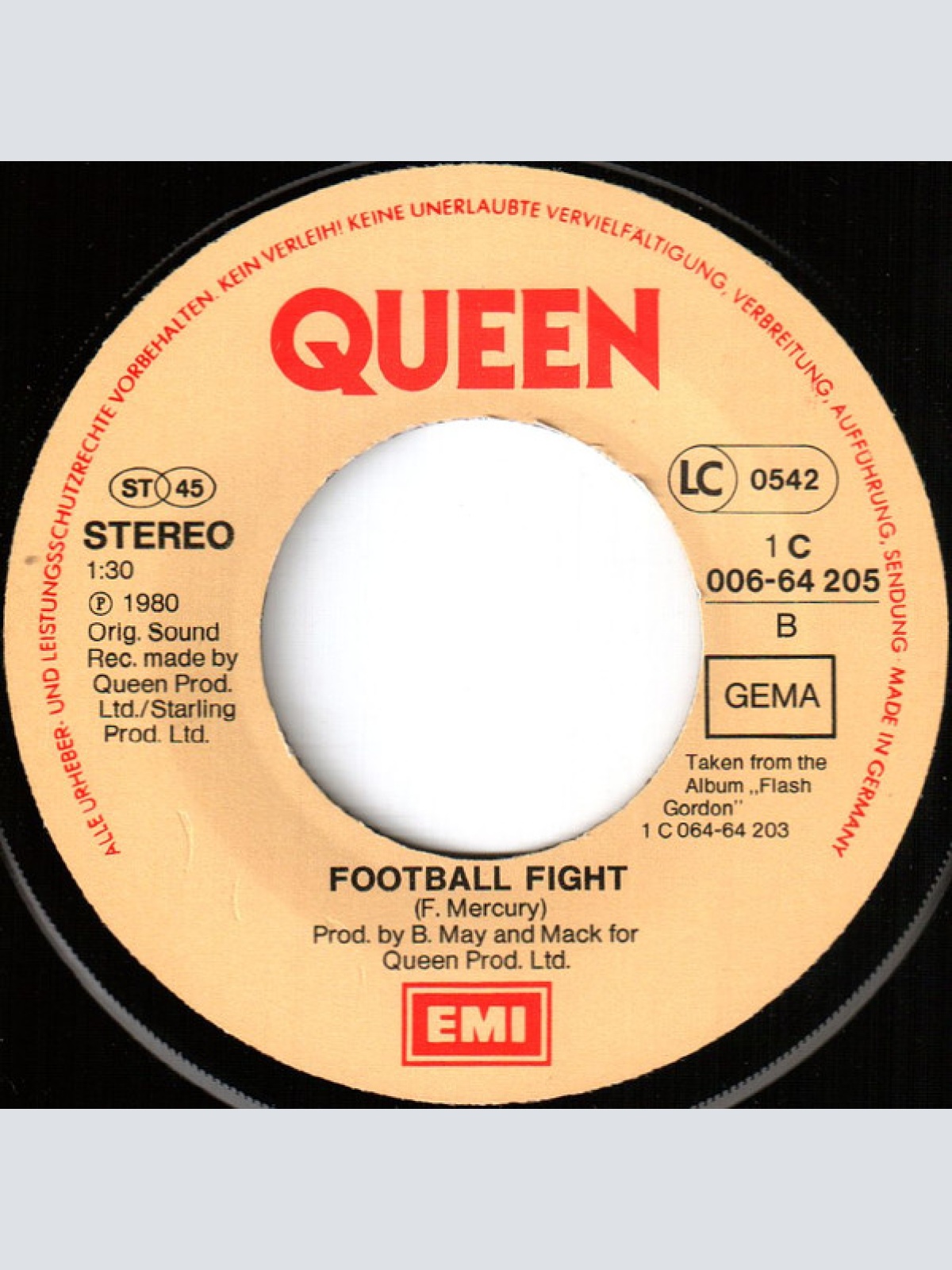 Vinyl / Queen - Flash