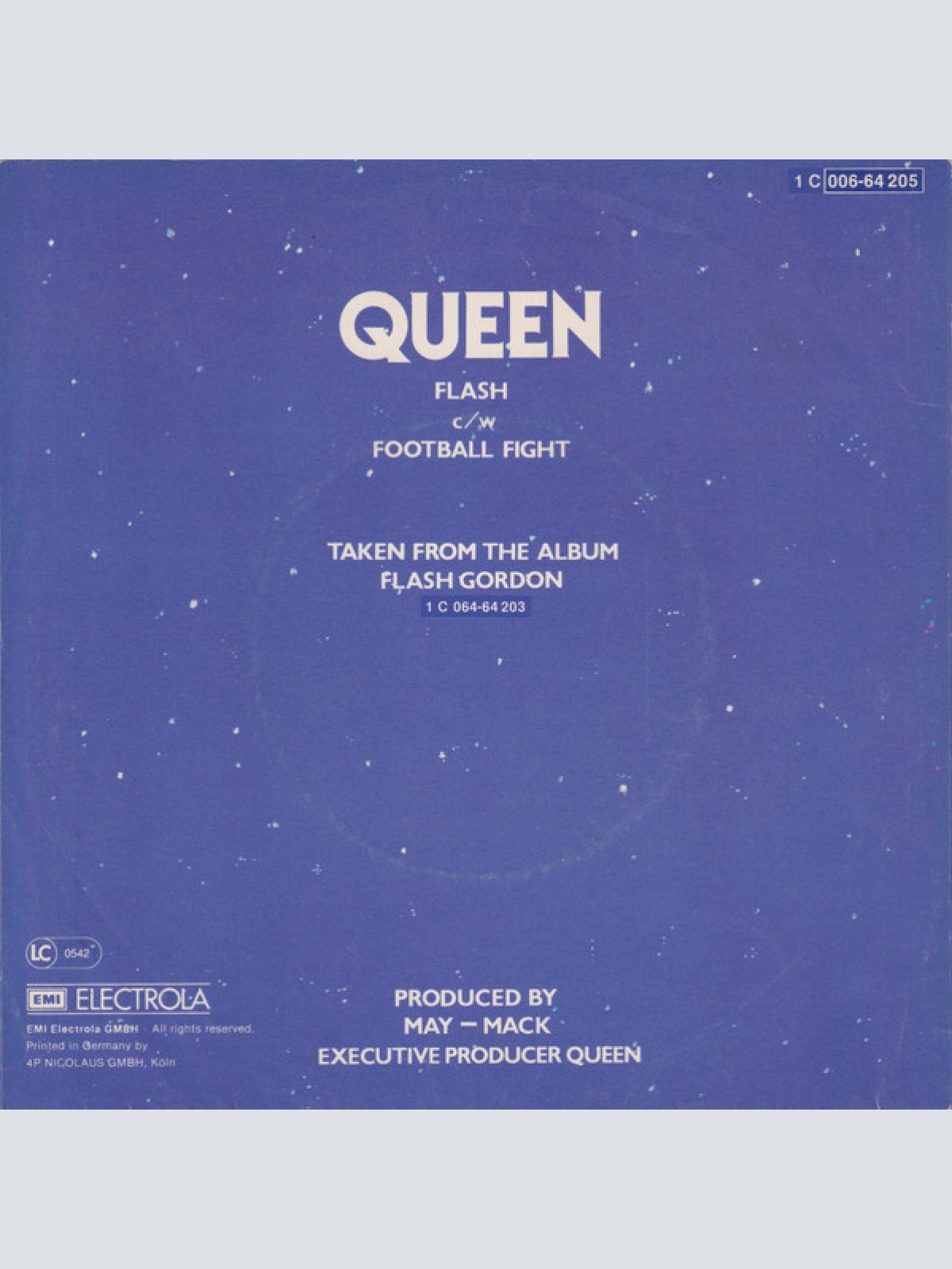 Vinyl / Queen - Flash