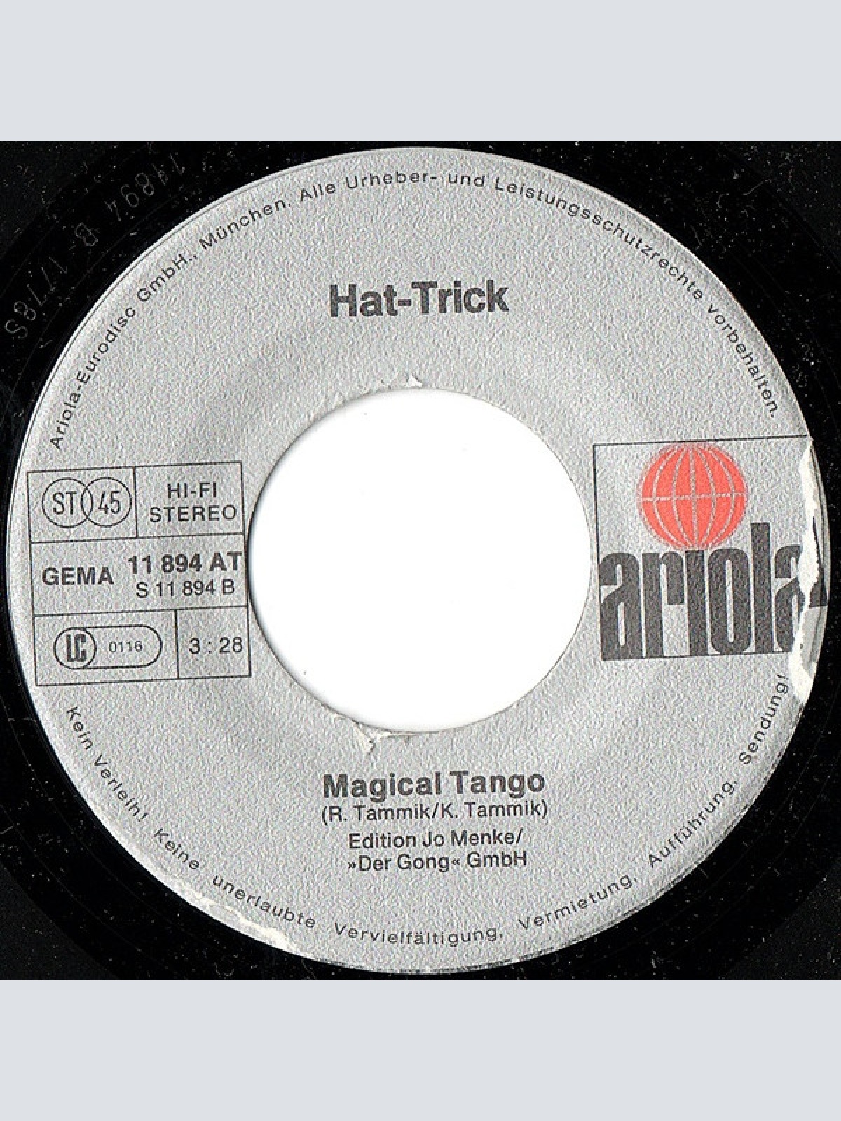 Vinyl / Hat-Trick - If I Only Had Time