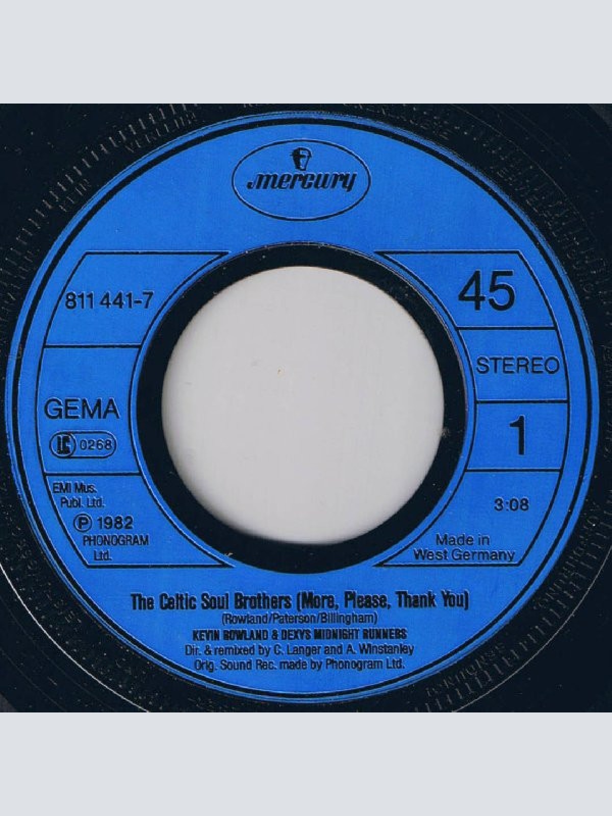 Vinyl / Kevin Rowland And Dexys Midnight Runners - The Celtic Soul Brothers