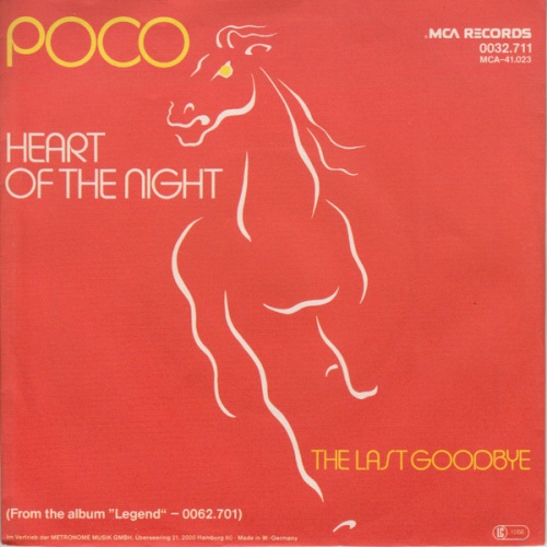 Vinyl / Poco (3) - Heart Of The Night / The Last Goodbye