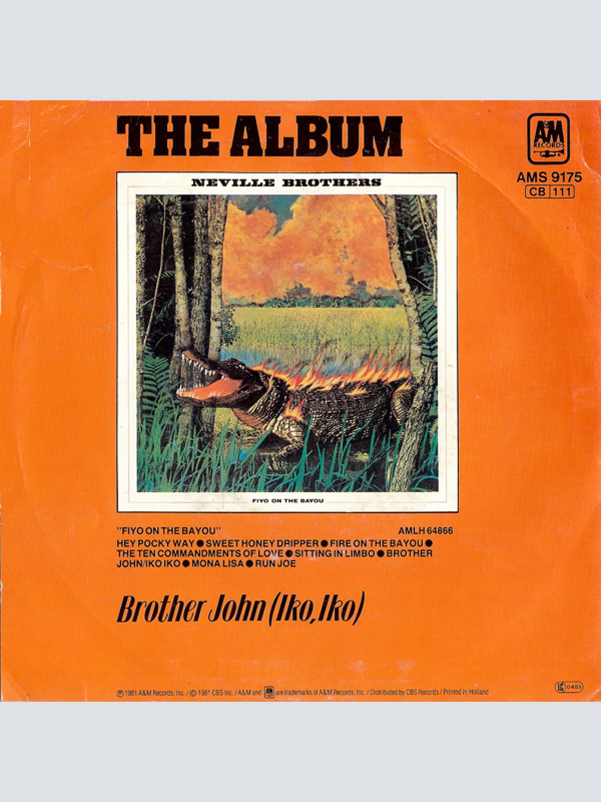 Vinyl / Neville Brothers* - Sitting In Limbo