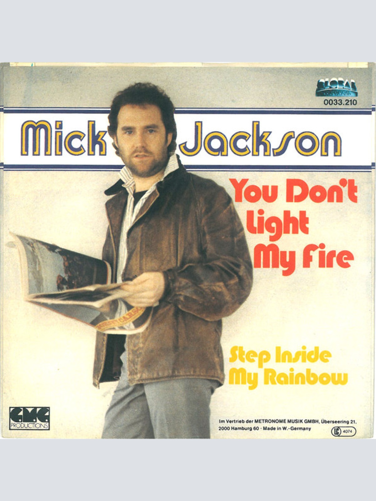 Vinyl / Mick Jackson - You Don't Light My Fire