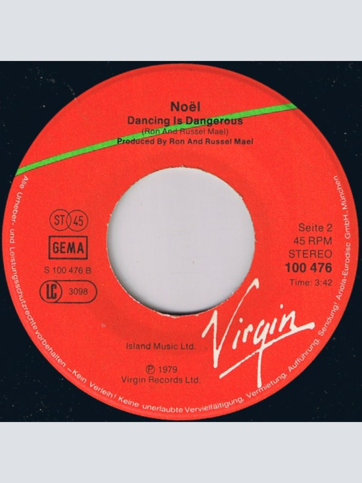 Vinyl / Noël* - I Want A Man