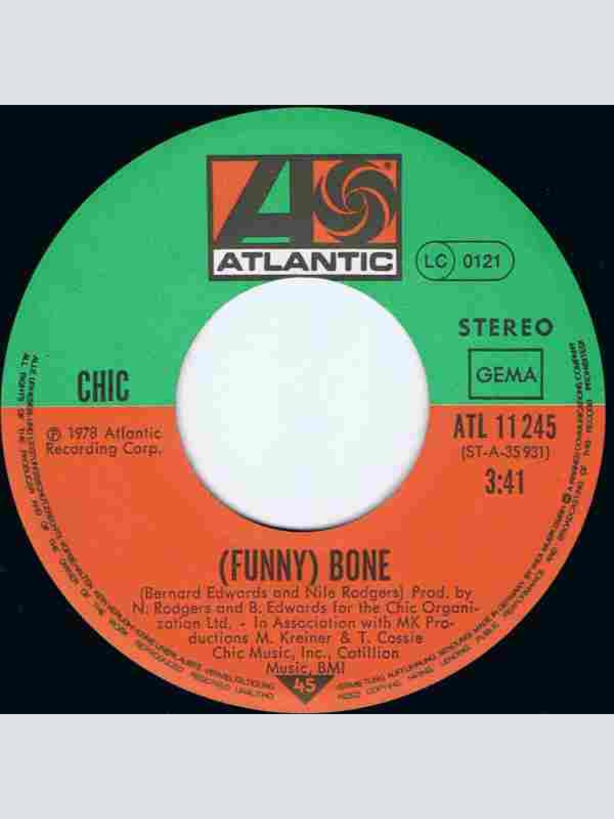 Vinyl / Chic - I Want Your Love / (Funny) Bone