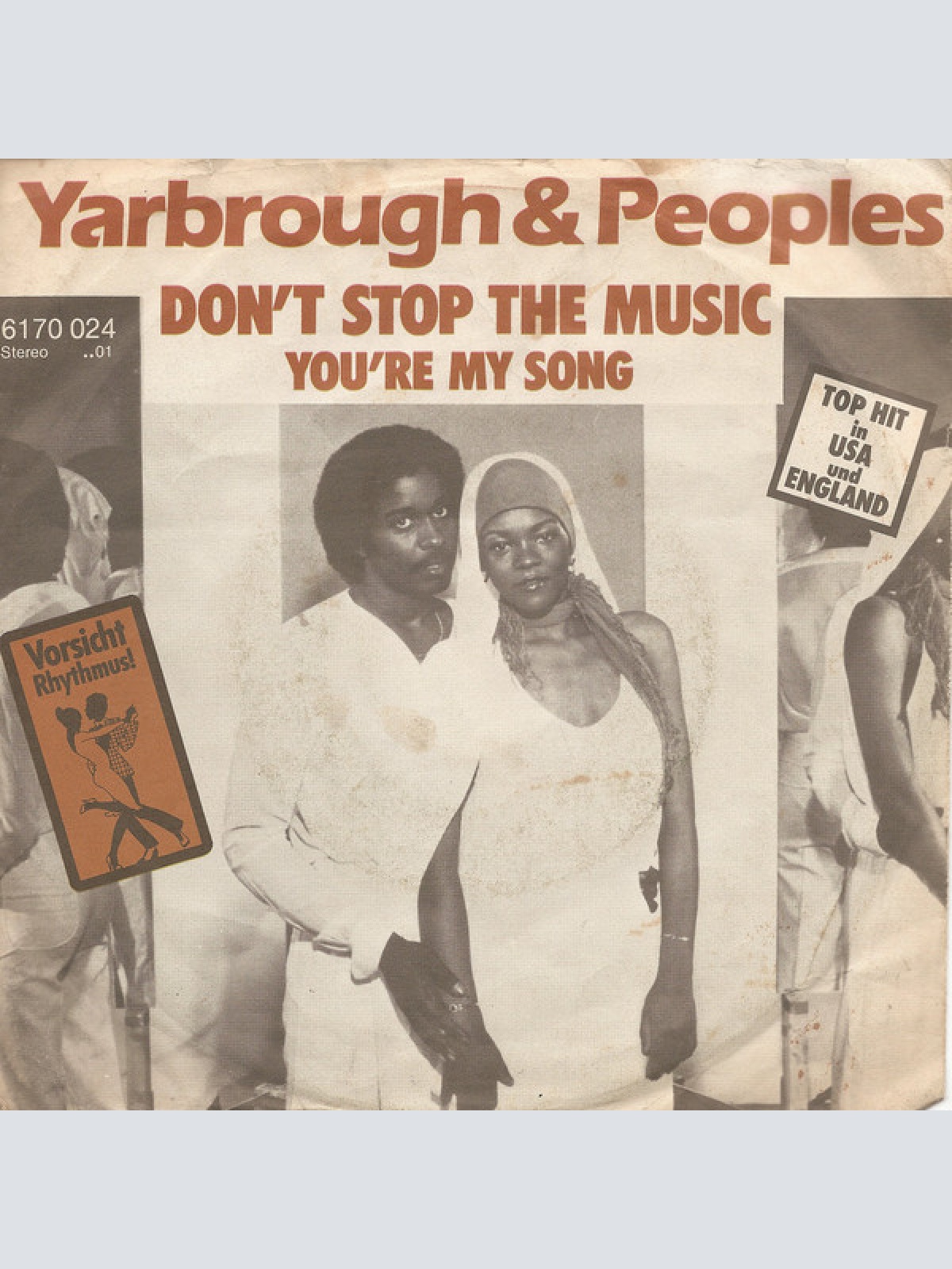 Vinyl / Yarbrough & Peoples - Don't Stop The Music