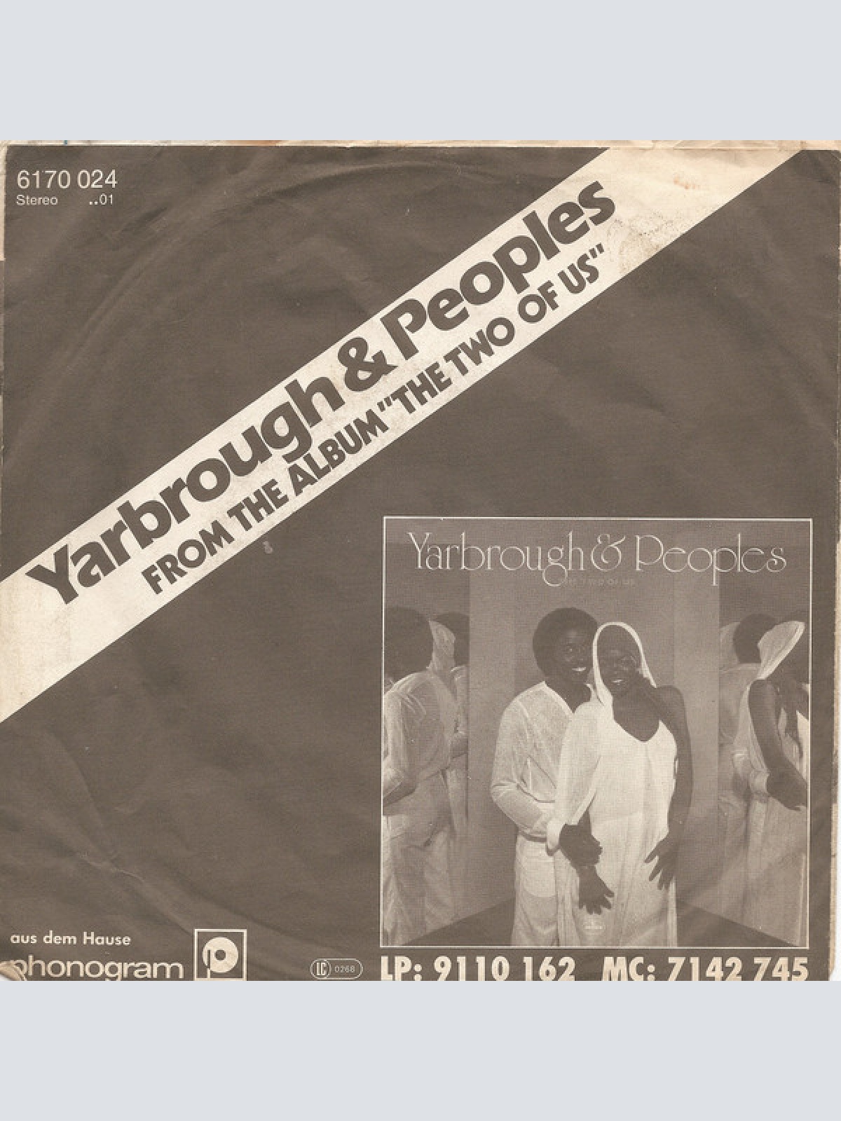 Vinyl / Yarbrough & Peoples - Don't Stop The Music