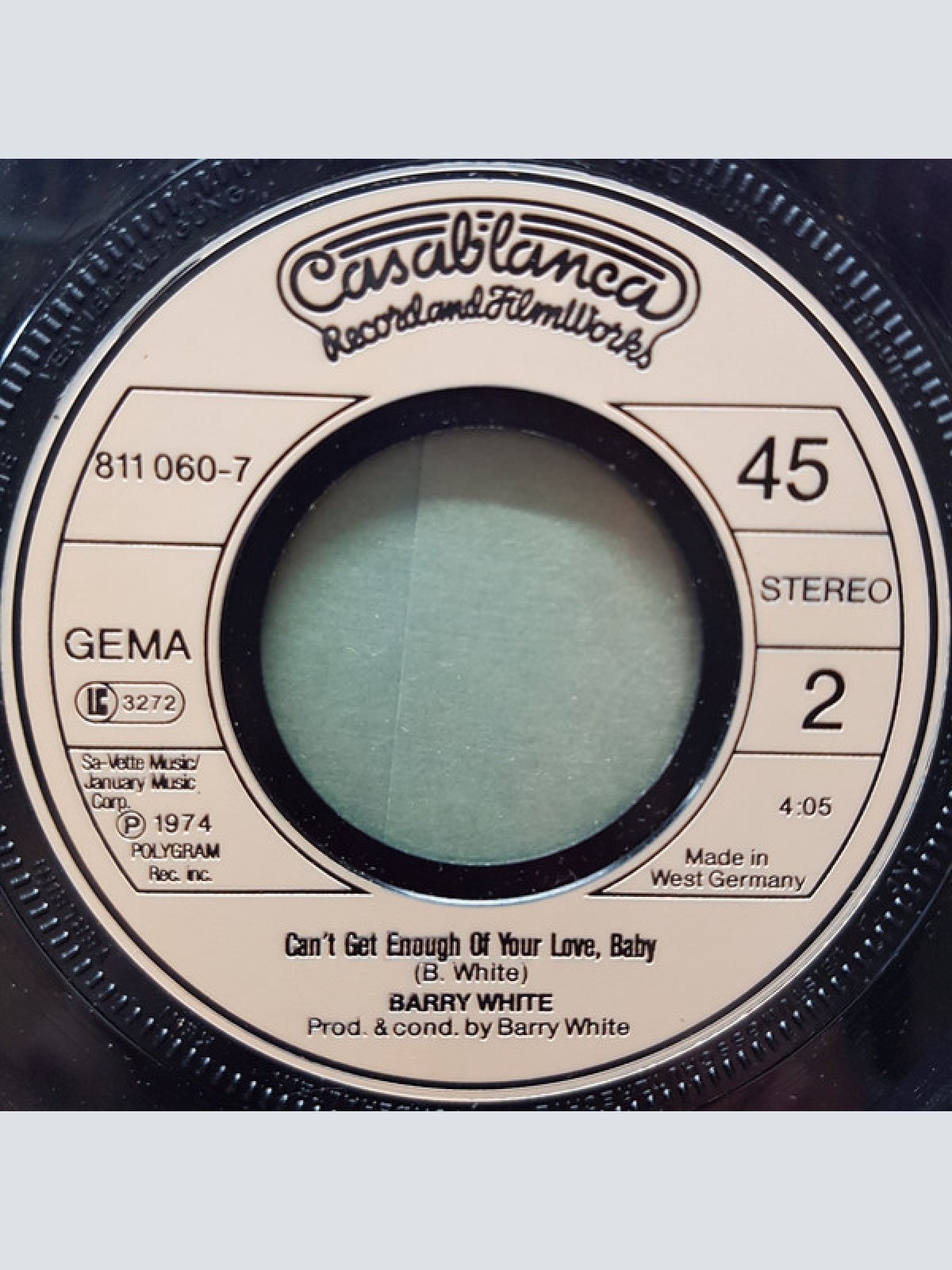 Vinyl / Barry White - You're The First, The Last, My Everything