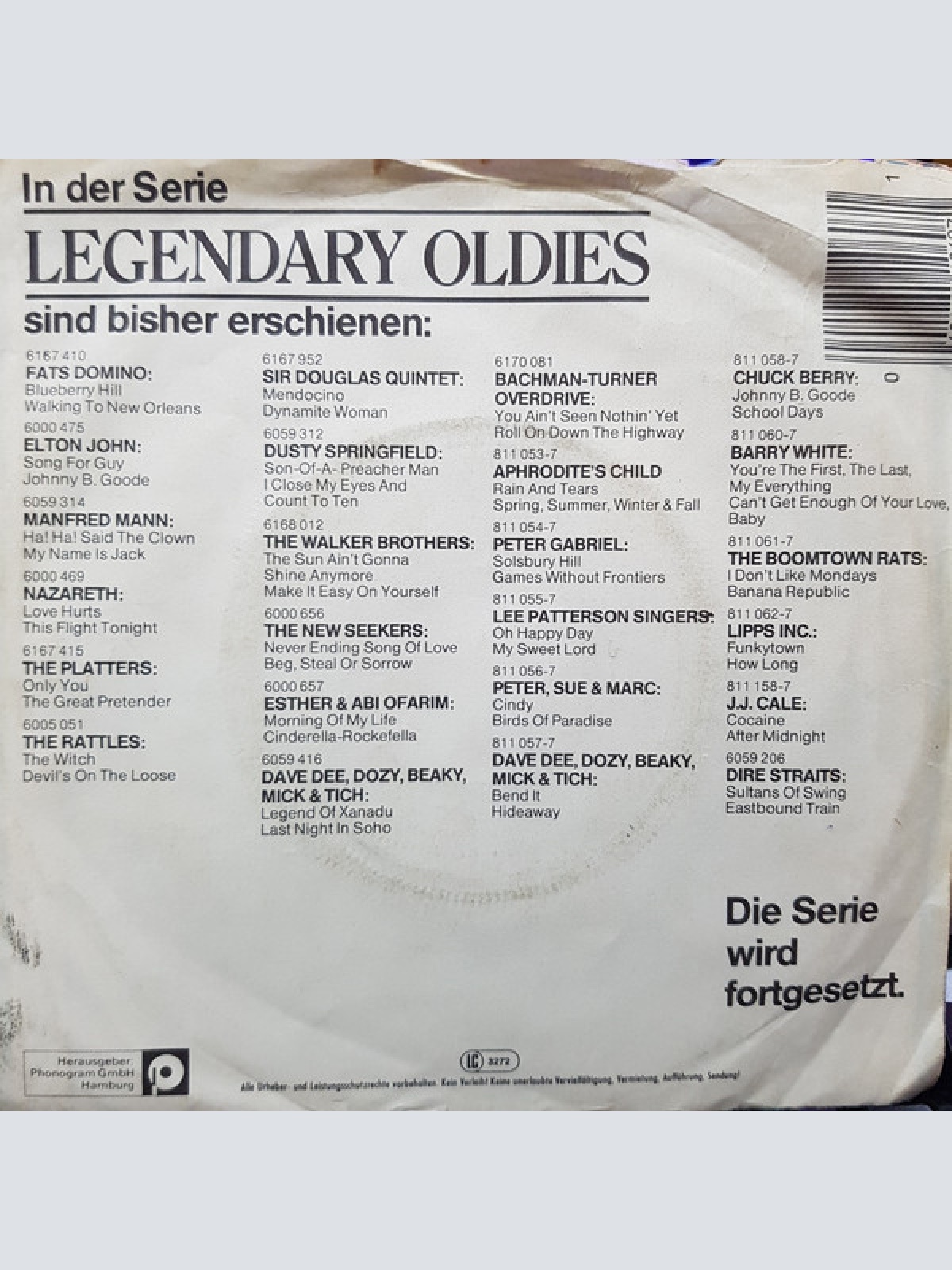 Vinyl / Barry White - You're The First, The Last, My Everything