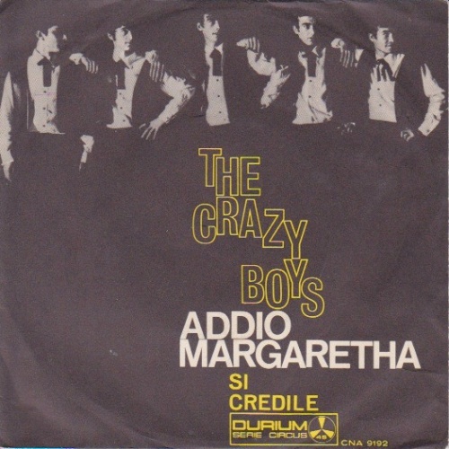 Vinyl / The Crazy Boys* - Addio Margaretha