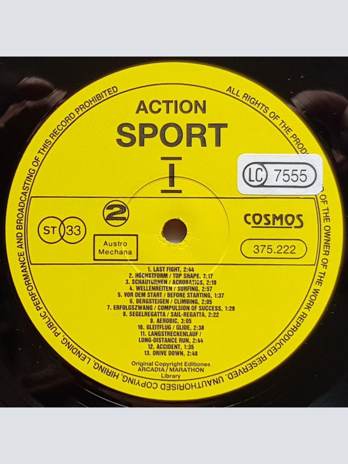 Vinyl / Various - Action Sport - I