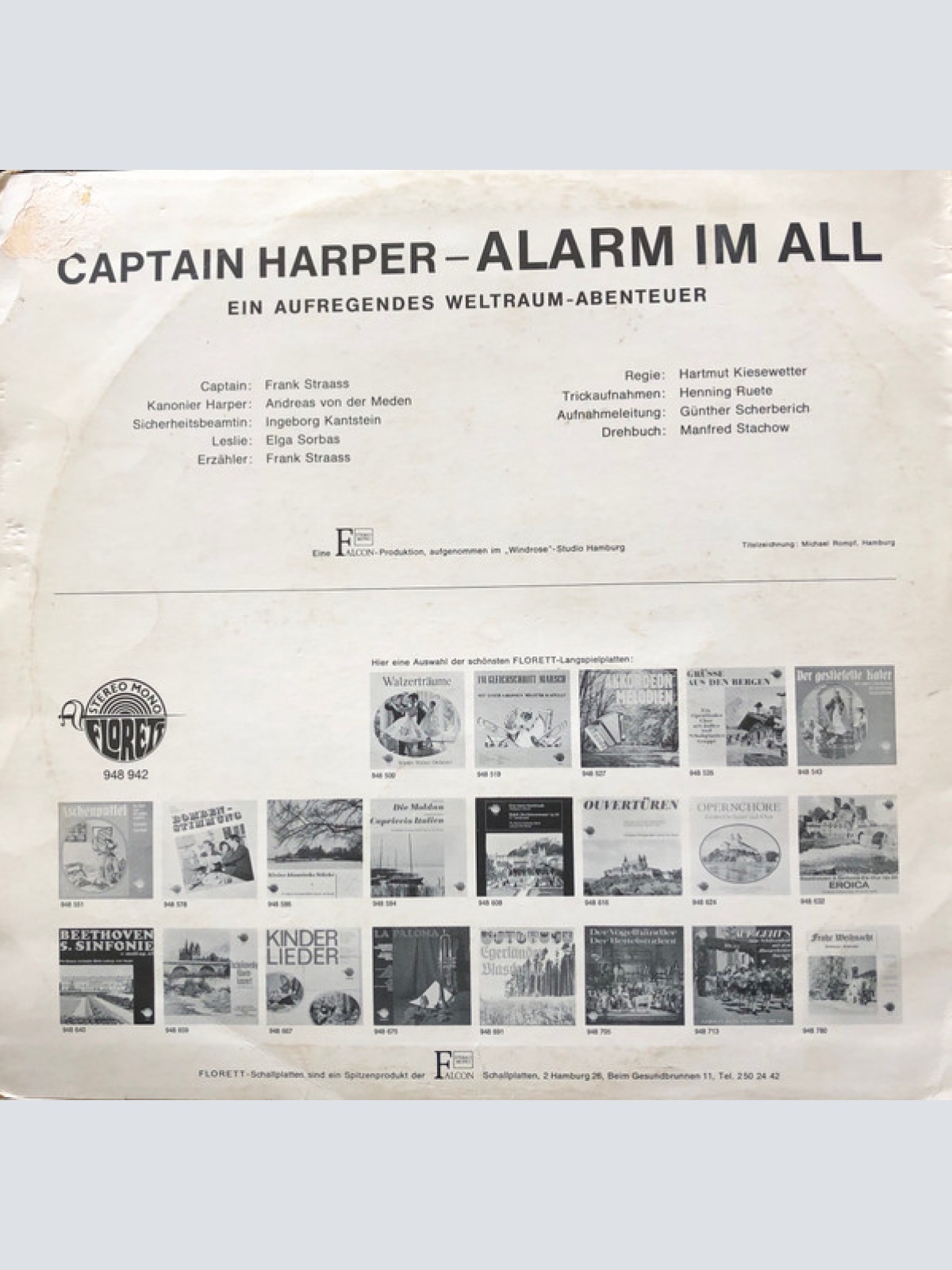 Vinyl / No Artist - Captain Harper - Alarm Im All (Ein Aufregendes Weltraum-Abenteuer)