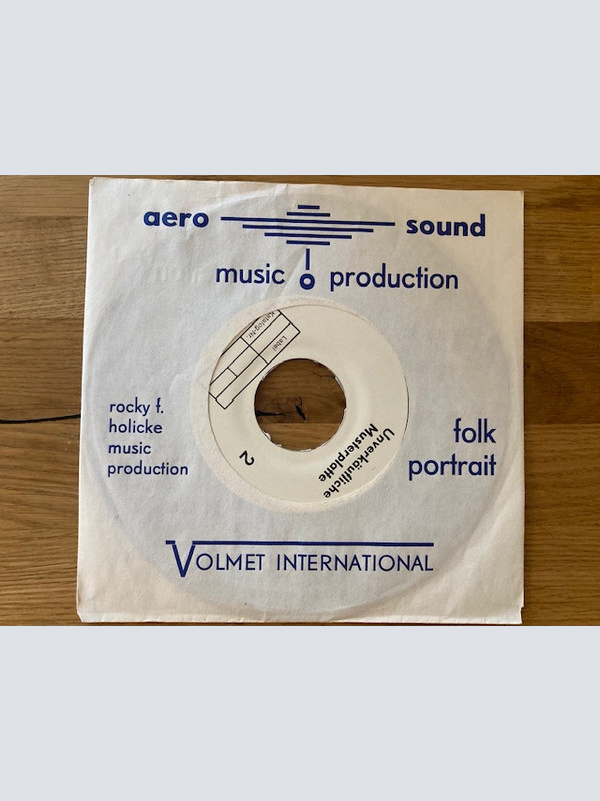 Vinyl / Joesi Prokopetz - Der Socken