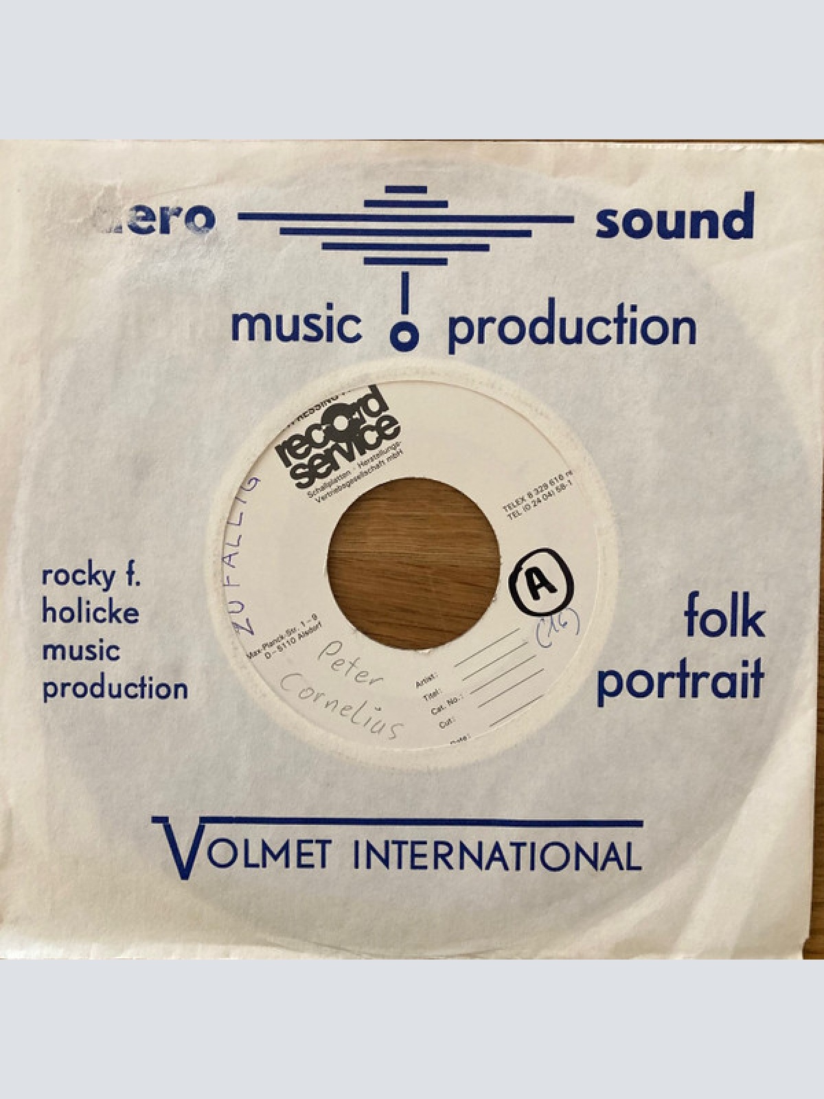 Vinyl / Peter Cornelius - Zufällig