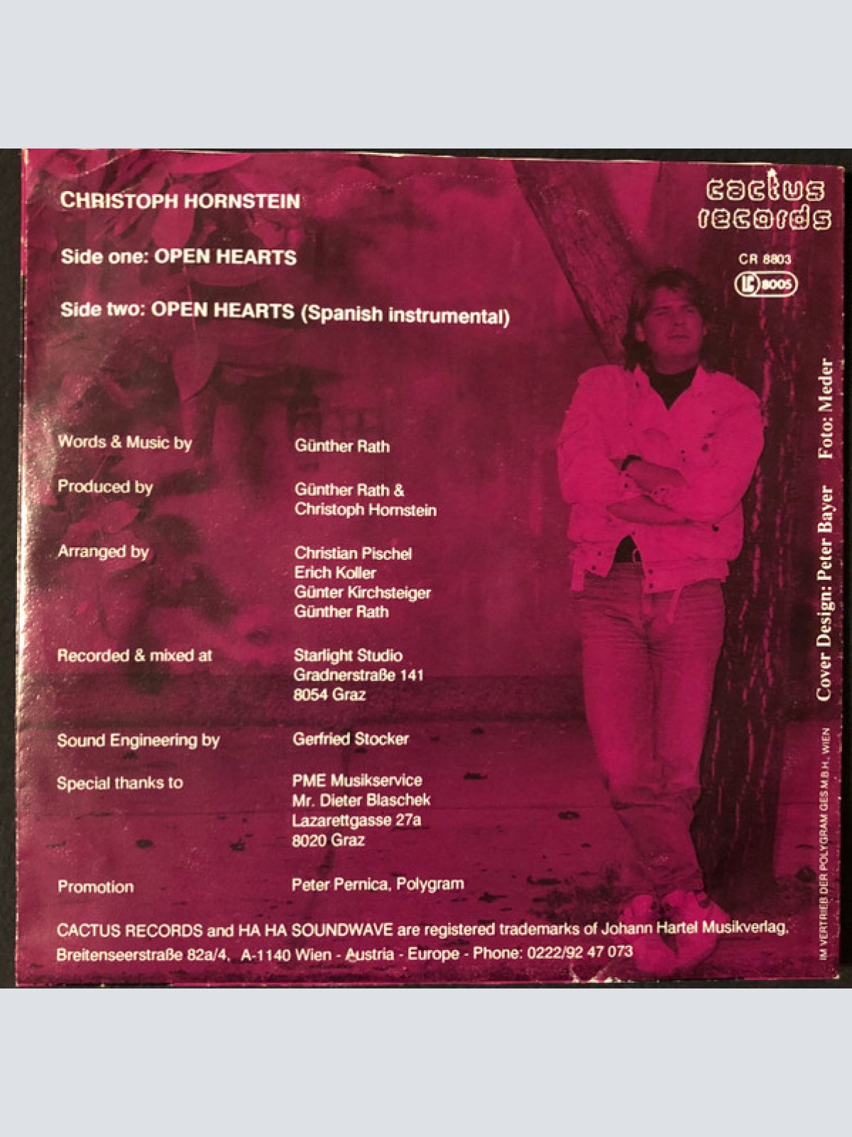 Vinyl / Christoph Hornstein - Open Hearts